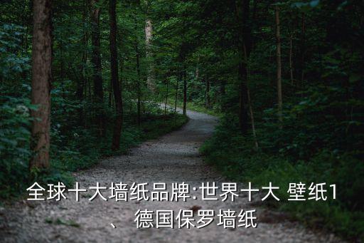 全球十大墻紙品牌:世界十大 壁紙1、 德國保羅墻紙