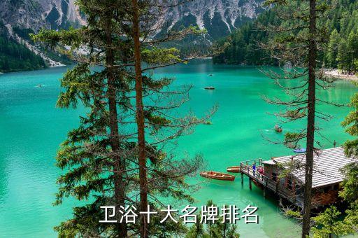 衛(wèi)浴十大名牌排名