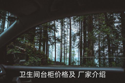 衛(wèi)生間臺(tái)柜價(jià)格及 廠家介紹