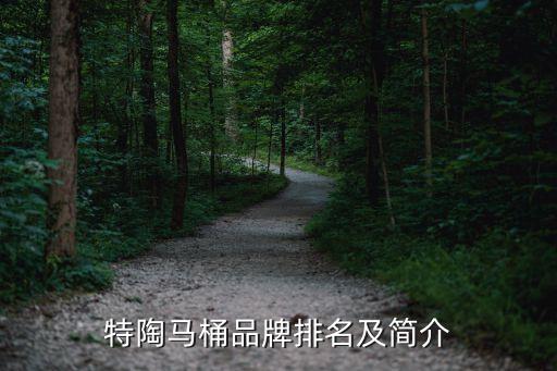 特陶馬桶品牌排名及簡介