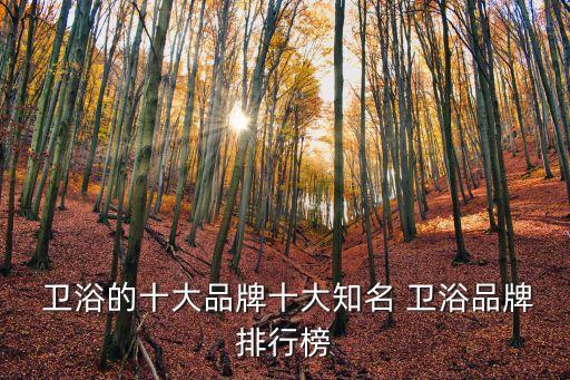 意大利所有衛(wèi)浴品牌有哪些