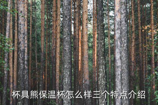 杯具熊保溫杯怎么樣三個特點介紹