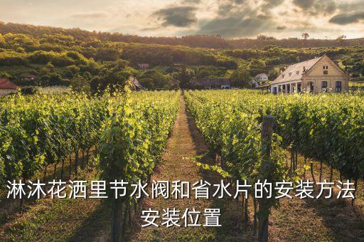 衛(wèi)浴大噴頭怎么裝的圖片
