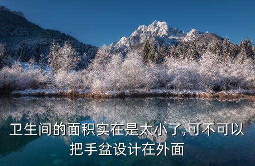 衛(wèi)生間的面積實在是太小了,可不可以把手盆設計在外面