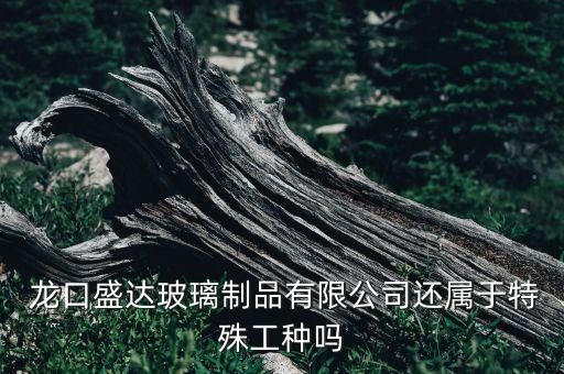  龍口盛達(dá)玻璃制品有限公司還屬于特殊工種嗎