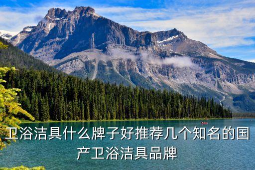 衛(wèi)浴潔具什么牌子好推薦幾個(gè)知名的國(guó)產(chǎn)衛(wèi)浴潔具品牌
