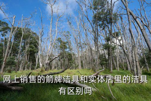 網(wǎng)上銷售的箭牌潔具和實體店里的潔具有區(qū)別嗎