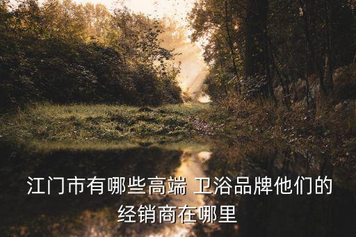  江門市有哪些高端 衛(wèi)浴品牌他們的經(jīng)銷商在哪里