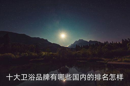 十大衛(wèi)浴品牌有哪些國內(nèi)的排名怎樣