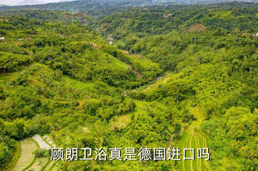  顧朗衛(wèi)浴真是德國進(jìn)口嗎