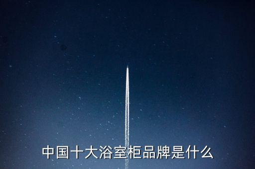 中國(guó)十大浴室柜品牌是什么