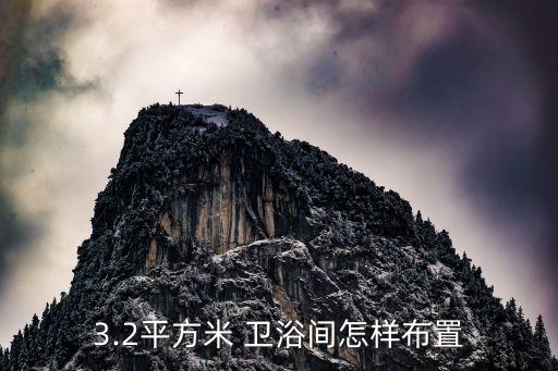 3.2平方米 衛(wèi)浴間怎樣布置