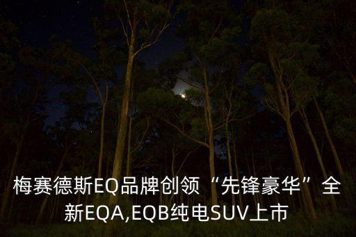 梅賽德斯EQ品牌創(chuàng)領(lǐng)“先鋒豪華”全新EQA,EQB純電SUV上市
