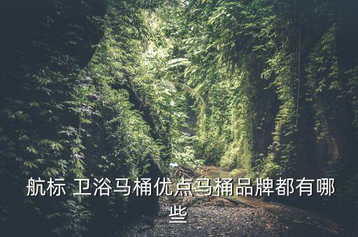  航標 衛(wèi)浴馬桶優(yōu)點馬桶品牌都有哪些