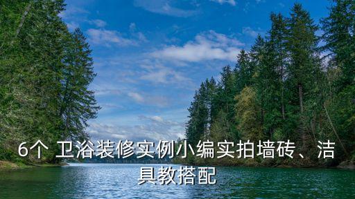 6個 衛(wèi)浴裝修實例小編實拍墻磚、潔具教搭配