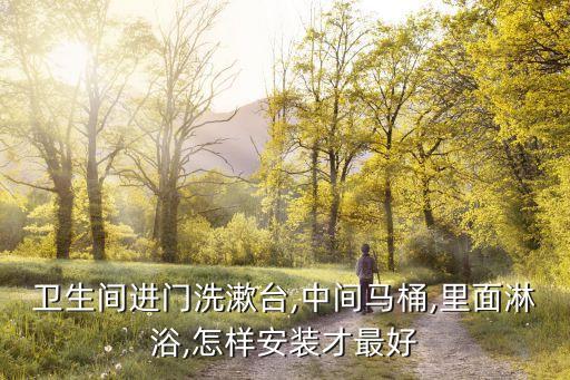 衛(wèi)生間進(jìn)門洗漱臺(tái),中間馬桶,里面淋浴,怎樣安裝才最好