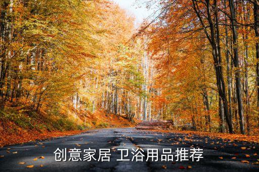 創(chuàng)意家居 衛(wèi)浴用品推薦