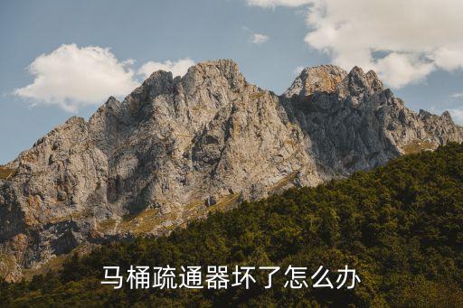 馬桶疏通器壞了怎么辦