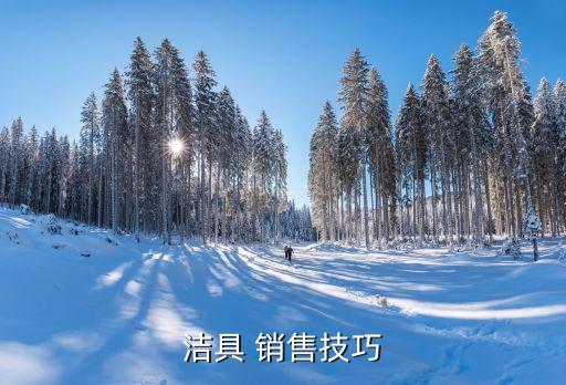 潔具 銷(xiāo)售技巧