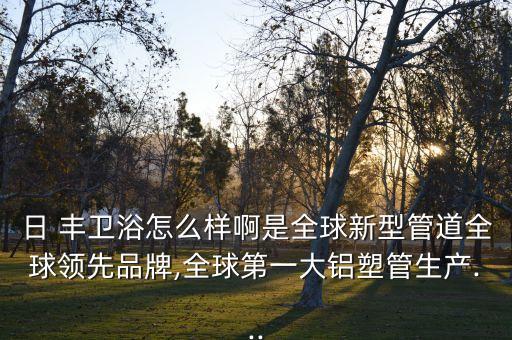 日 豐衛(wèi)浴怎么樣啊是全球新型管道全球領(lǐng)先品牌,全球第一大鋁塑管生產(chǎn)...