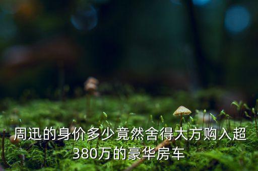  周迅的身價(jià)多少竟然舍得大方購(gòu)入超380萬(wàn)的豪華房車(chē)