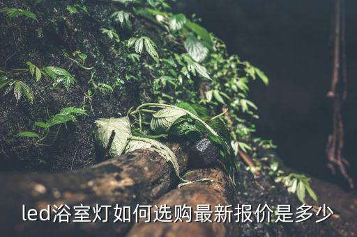 led浴室燈如何選購最新報(bào)價(jià)是多少