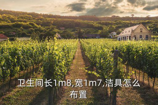 衛(wèi)生間長1m8,寬1m7,潔具怎么布置