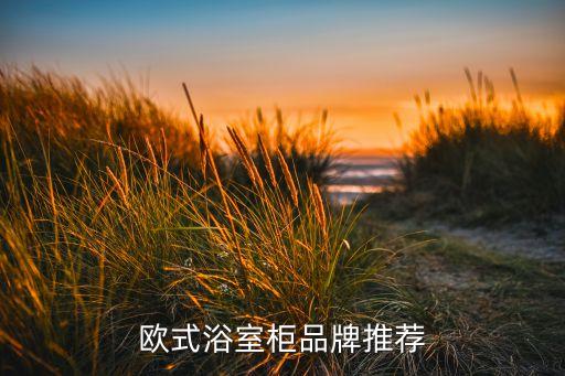 歐式浴室柜品牌推薦
