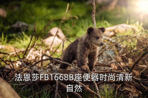 法恩莎FB1668B座便器時尚清新自然