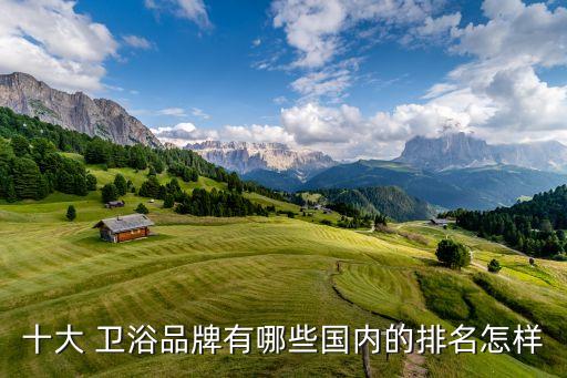 十大 衛(wèi)浴品牌有哪些國內的排名怎樣