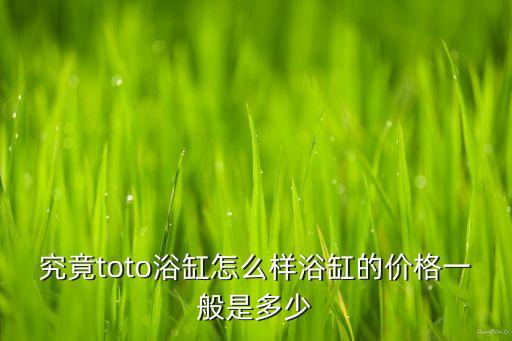 究竟toto浴缸怎么樣浴缸的價(jià)格一般是多少