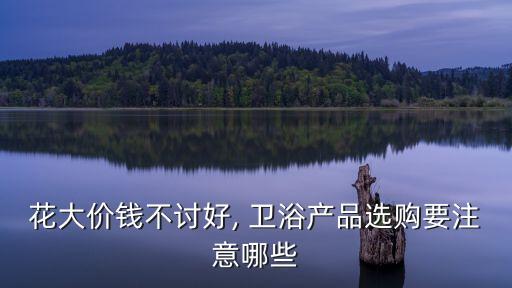 花大價錢不討好, 衛(wèi)浴產(chǎn)品選購要注意哪些