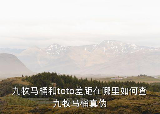 九牧馬桶和toto差距在哪里如何查九牧馬桶真?zhèn)? class=