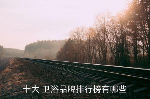 十大 衛(wèi)浴品牌排行榜有哪些
