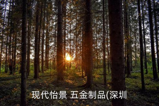 現(xiàn)代怡景 五金制品(深圳