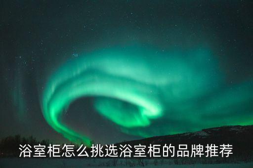 浴室柜怎么挑選浴室柜的品牌推薦