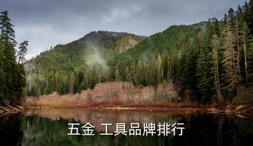 五金 工具品牌排行
