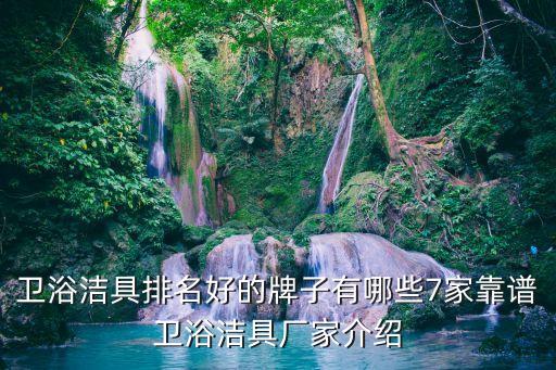 外產(chǎn)衛(wèi)浴排行榜最新品牌,衛(wèi)浴品牌最新排行榜前十名
