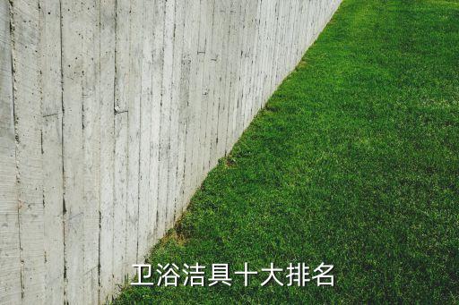 高端衛(wèi)浴品牌名稱(chēng)有哪些