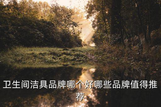 現(xiàn)代簡(jiǎn)約衛(wèi)浴品牌有哪些
