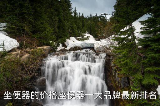 坐便器的價(jià)格座便器十大品牌最新排名