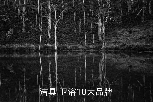 潔具 衛(wèi)浴10大品牌