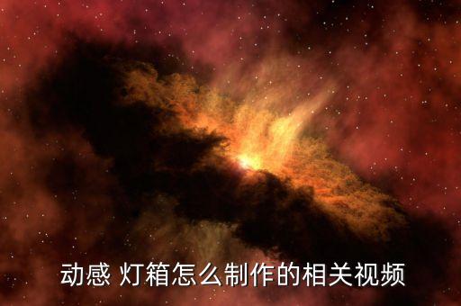  動(dòng)感 燈箱怎么制作的相關(guān)視頻