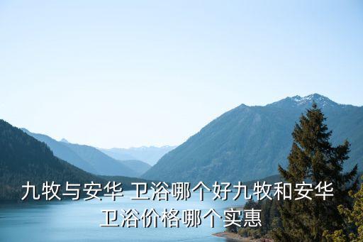 九牧與安華 衛(wèi)浴哪個好九牧和安華 衛(wèi)浴價格哪個實惠