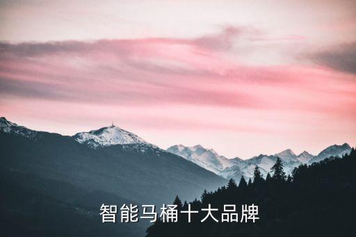  智能馬桶十大品牌