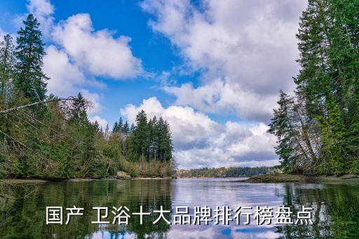 國產(chǎn) 衛(wèi)浴十大品牌排行榜盤點(diǎn)