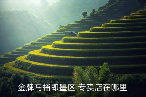 金牌馬桶即墨區(qū) 專賣店在哪里