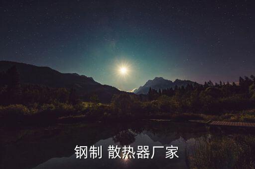 鋼制 散熱器廠家