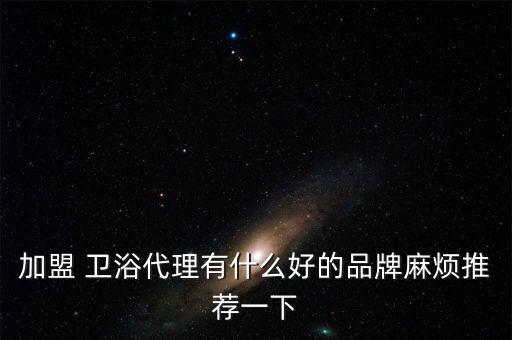 衛(wèi)浴怎么加盟品牌店,十大品牌衛(wèi)浴免費(fèi)加盟