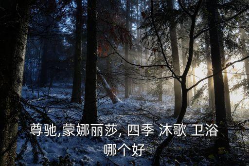 尊馳,蒙娜麗莎, 四季 沐歌 衛(wèi)浴哪個(gè)好